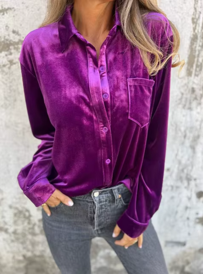 Zoey - Button-Up Blouse