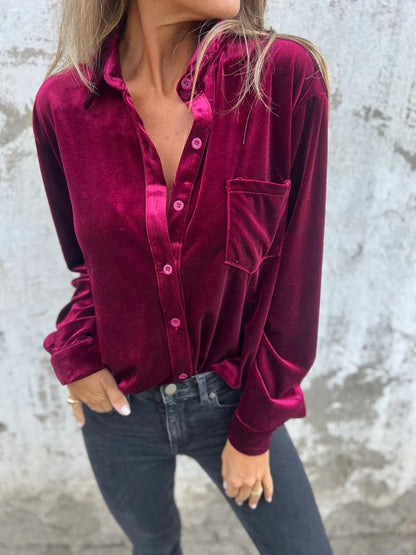 Zoey - Button-Up Blouse