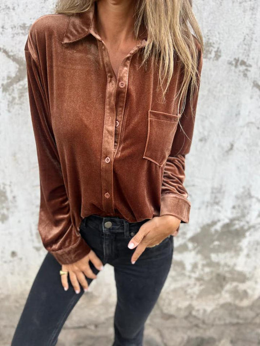 Zoey - Button-Up Blouse